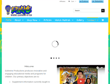 Tablet Screenshot of edanimeproductions.com